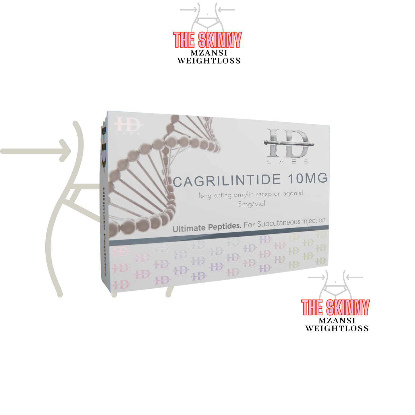 HD Labs | Cagrilintide 10mg Self Mix | Metabolic Peptide Support